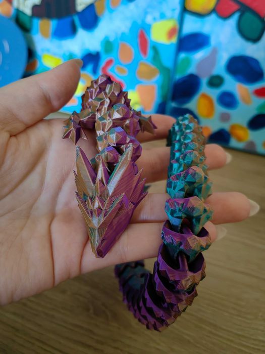 3д принтиран дракон