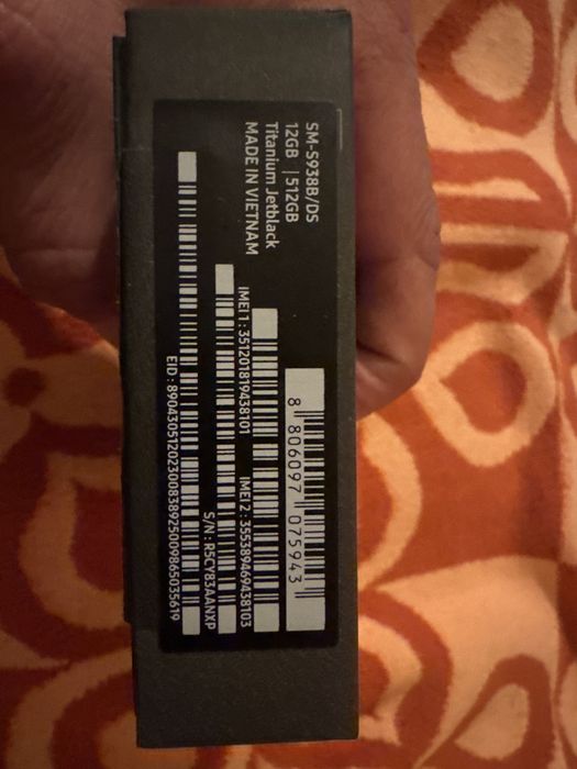 Samsung Galaxy S25 Ultra 512 GB Titanium Jetblack