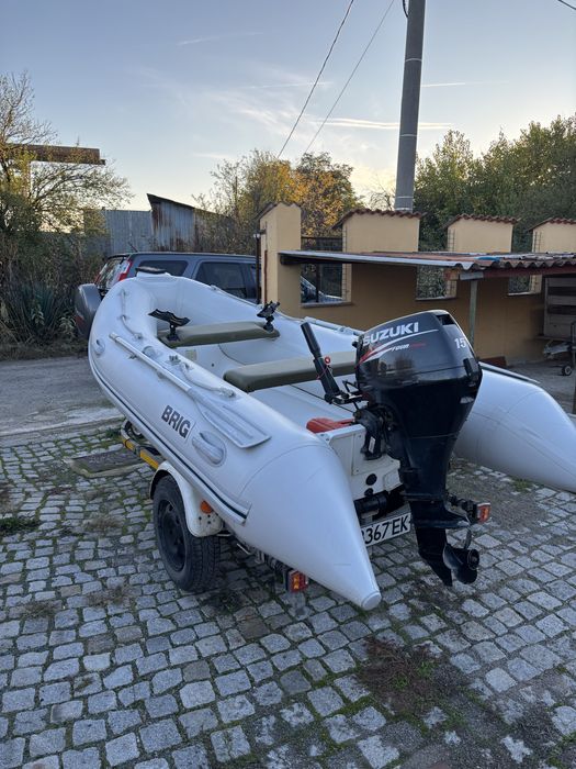 Rib Brig 360 Suzuki 15hp гр. Ямбол Изток • OLX.bg