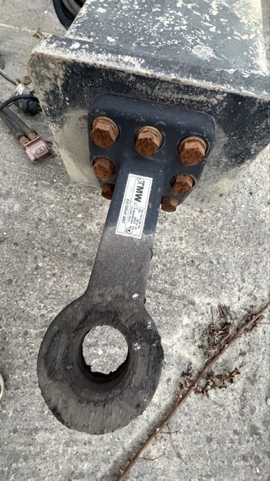 Remorca tandem 16 t cu 2 axe BPW