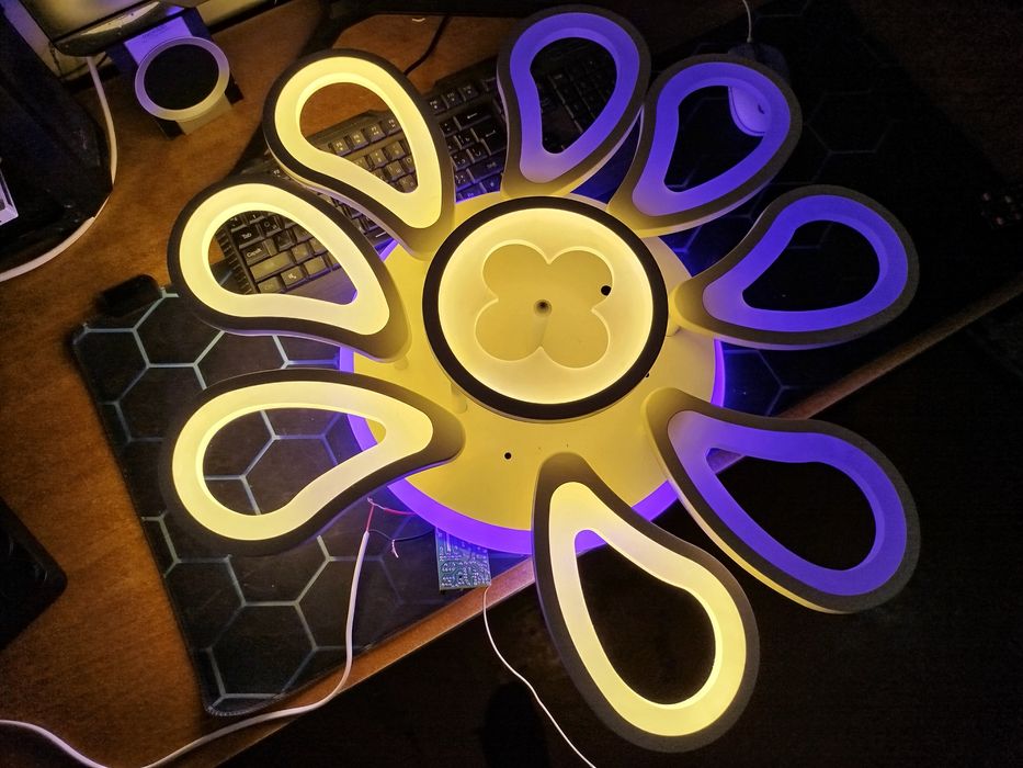 Светодидная лэд люстра