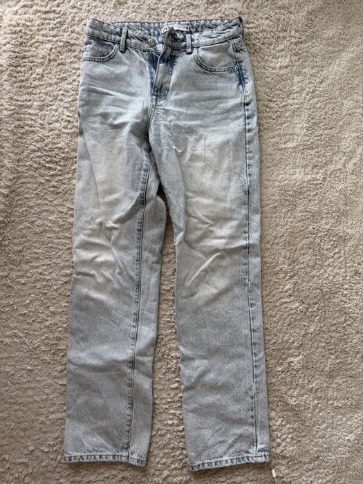 ZARA светли дънки straight fit | EU 36