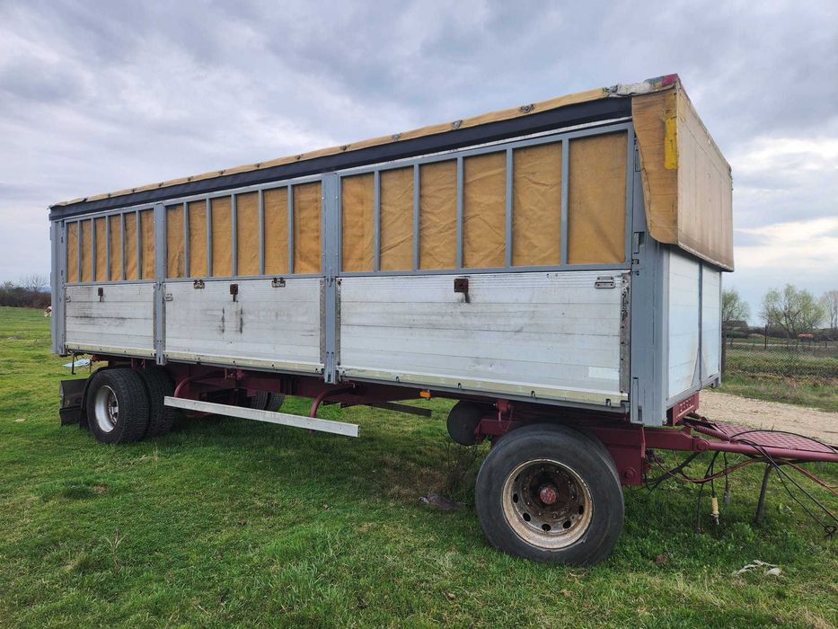 Vând REMORCI agricola  cereale; tonaj 24 tone - 26 tone basculabile