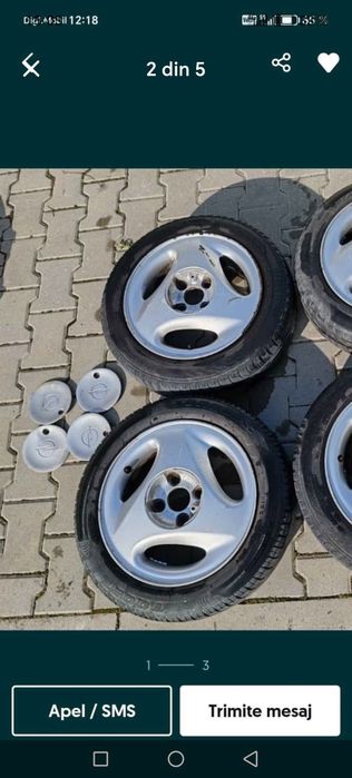 Roti jante 4x100 pe 14