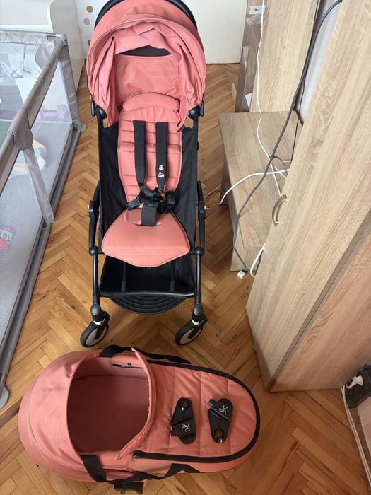Stokke Yoyo 3 ползвана само 2 месеца като нова, кош (0-6), седалка 6+м