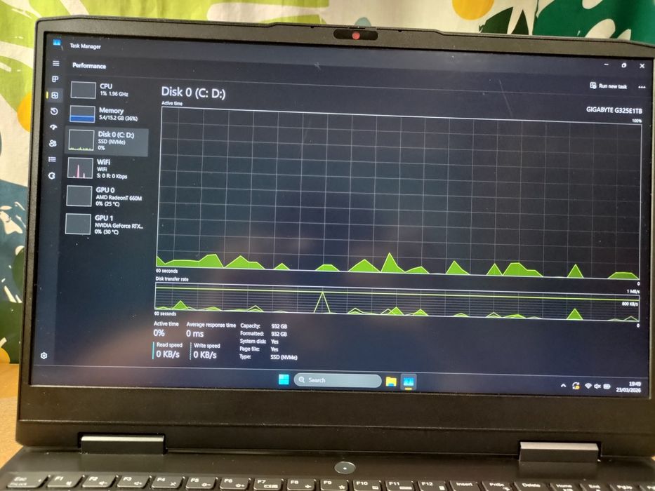 Lenovo IdeaPad gaming 3- SSD 1tb-16gb ddr5-rtx3050