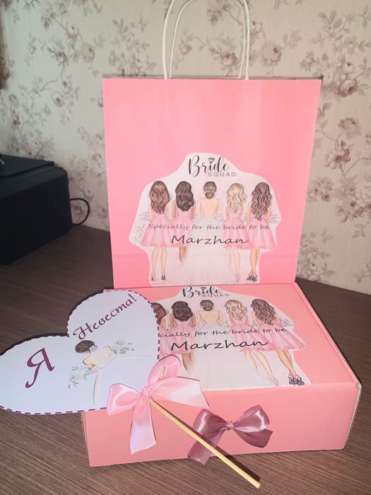 Набор бокс на девичник hen party bride box