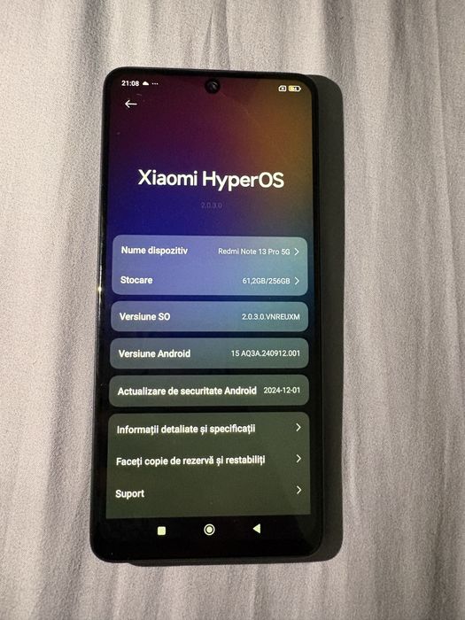 Vand telefon redmi note 13 pro 5G