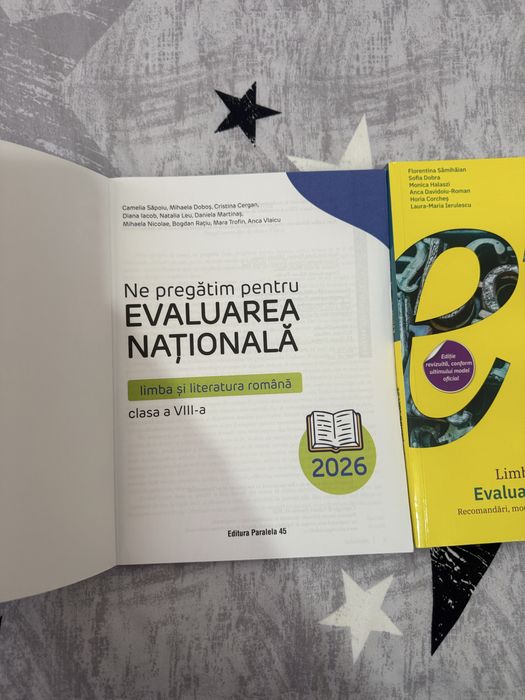Vand culegeri de matematica respectiv limba si literatura romana