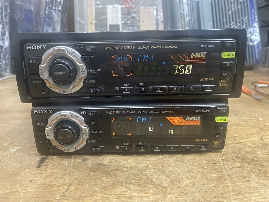 Minidisc auto Sony Old school