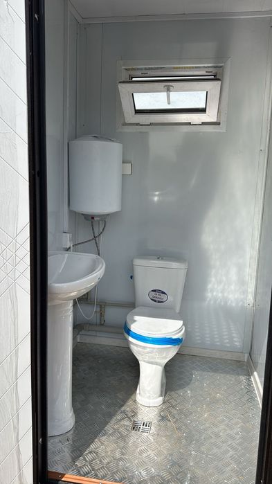 Модульный туалет для рабочих/Прорабская