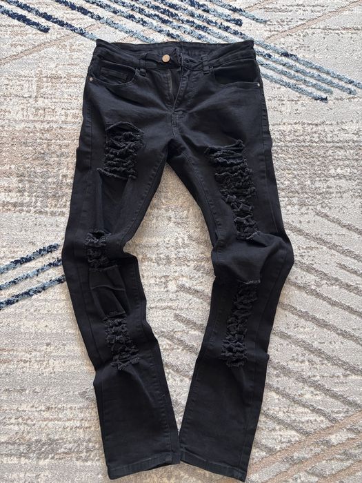 Черные слим фиты