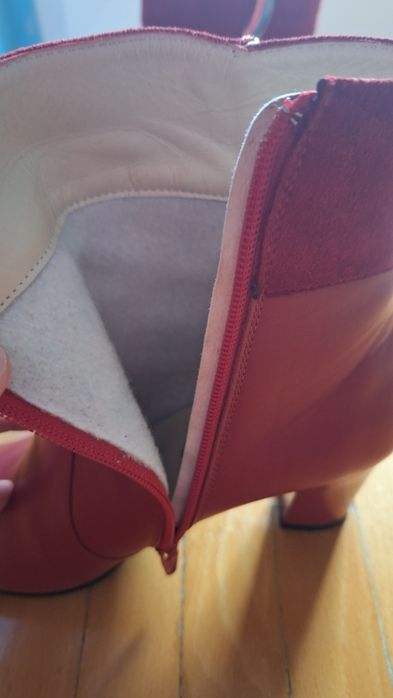 Ghete piele naturala