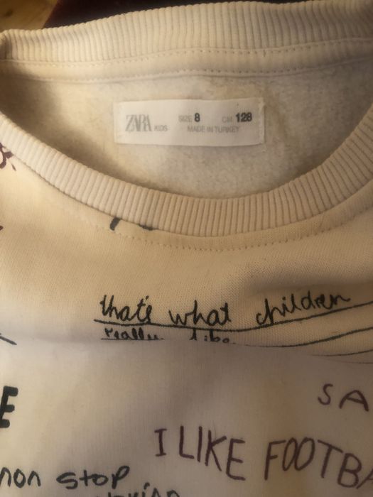 Свитшот на мальчика рост 128см