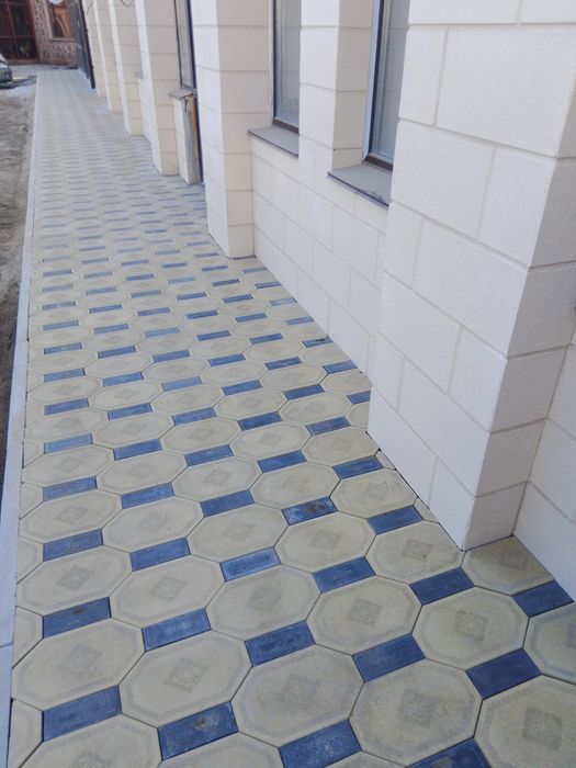 Укладка брусчатки