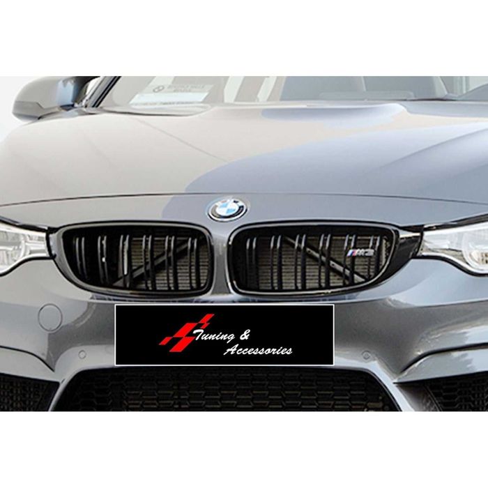 М3 М Бъбреци Решетки Двойни за BMW БМВ F30 Ф30 Нови! Черен Пиано Лак!