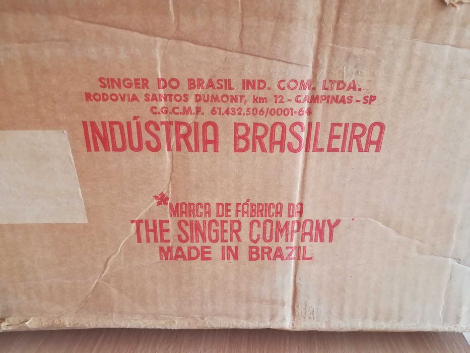 НОВА Шевна машина SINGER, електрическа, от Бразилия