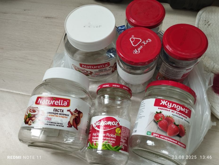 Банки стеклянные 0.5 и 0.7 и 1 л