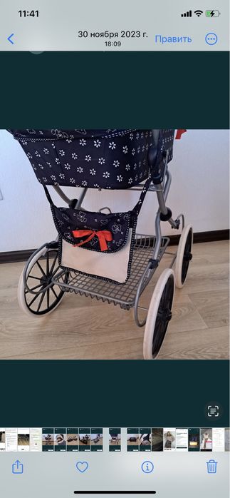 Детская коляска для куколки