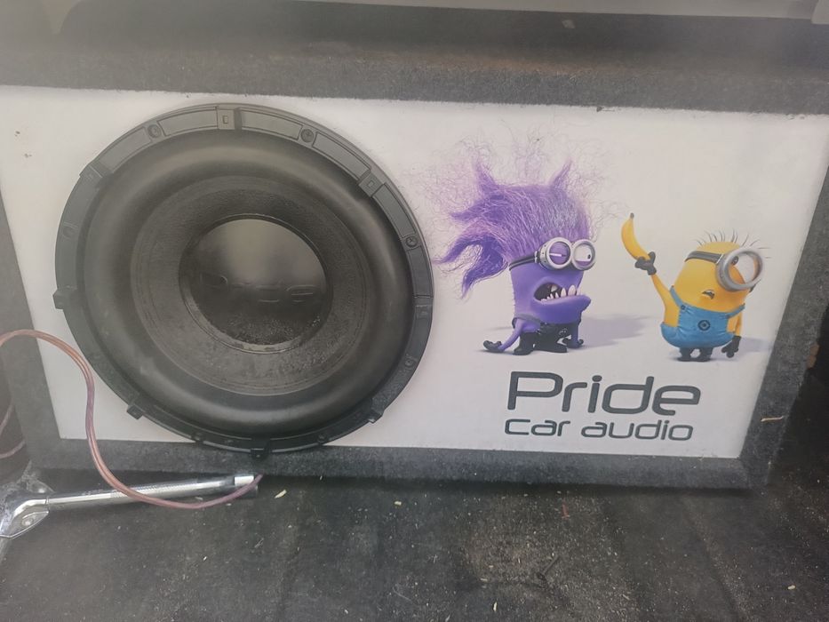 Продам сабвуфер и усилитель