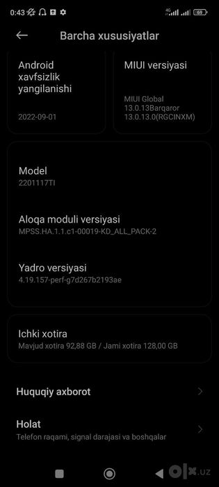 Redmi note 11 128gb
