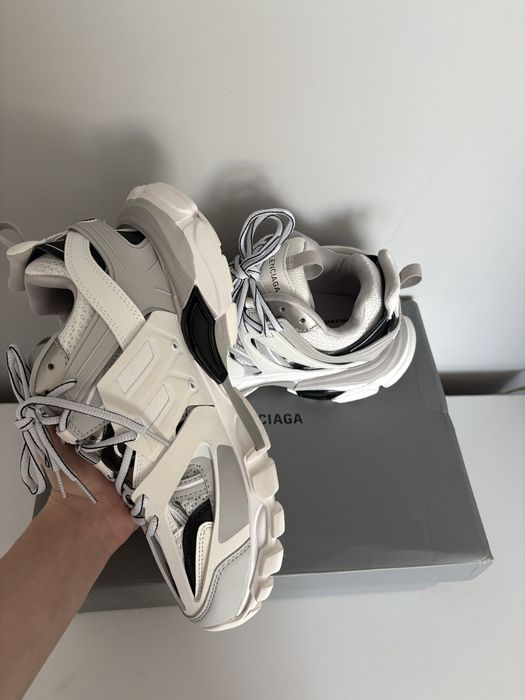 Balenciaga Track White Grey Black- Marimea 39,40 Pe Stoc Pitesti