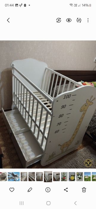 Детская кроватка