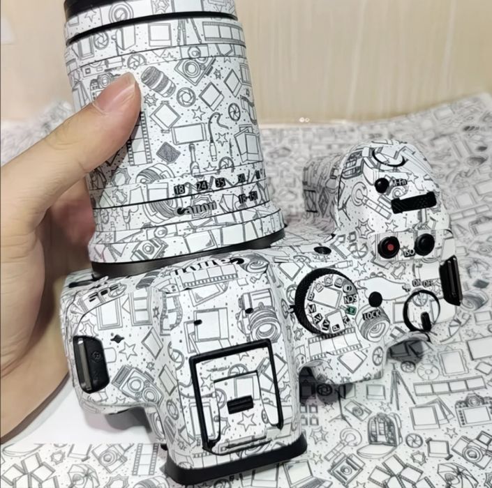 Proffesional kamera stikerlari barcha turdagi body obyektivlar uchun