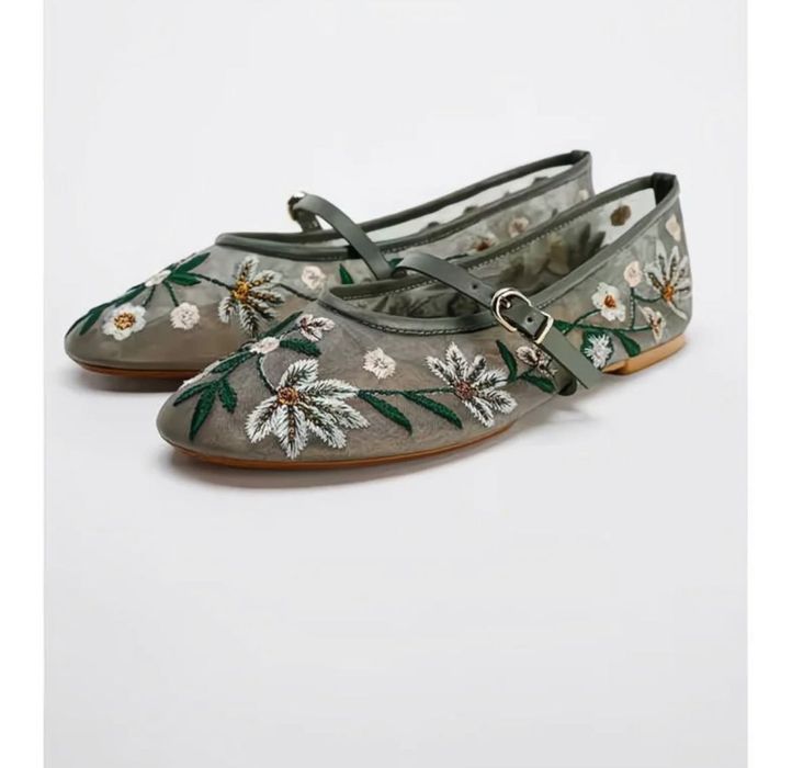 Балетки женские тонкие