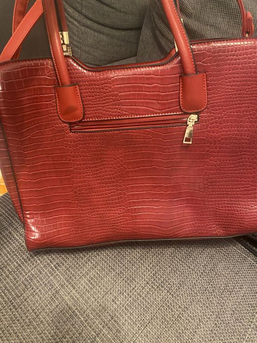 Geanta / poseta rosu burgund