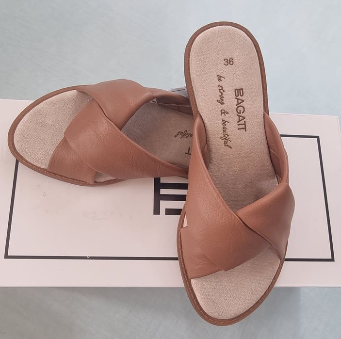 Дамски чехли еко кожа Bagatt 36н