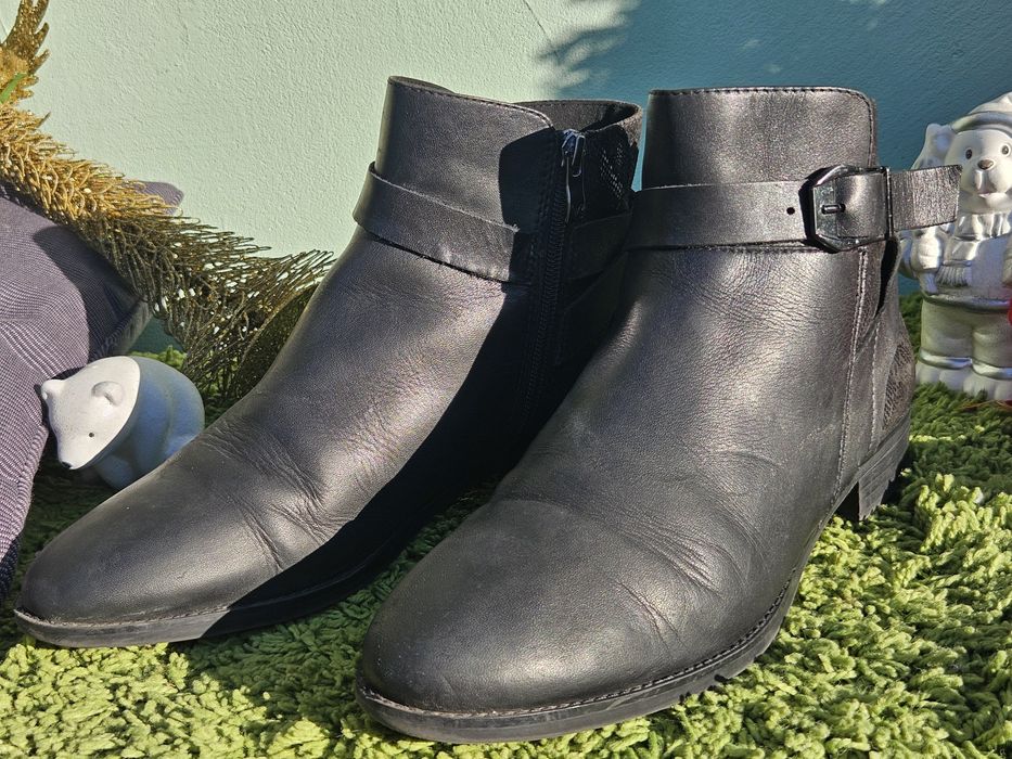 Caprice ботуши естествена кожа N40