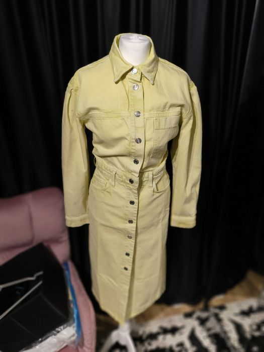 Rochie camasa Denim Mango S