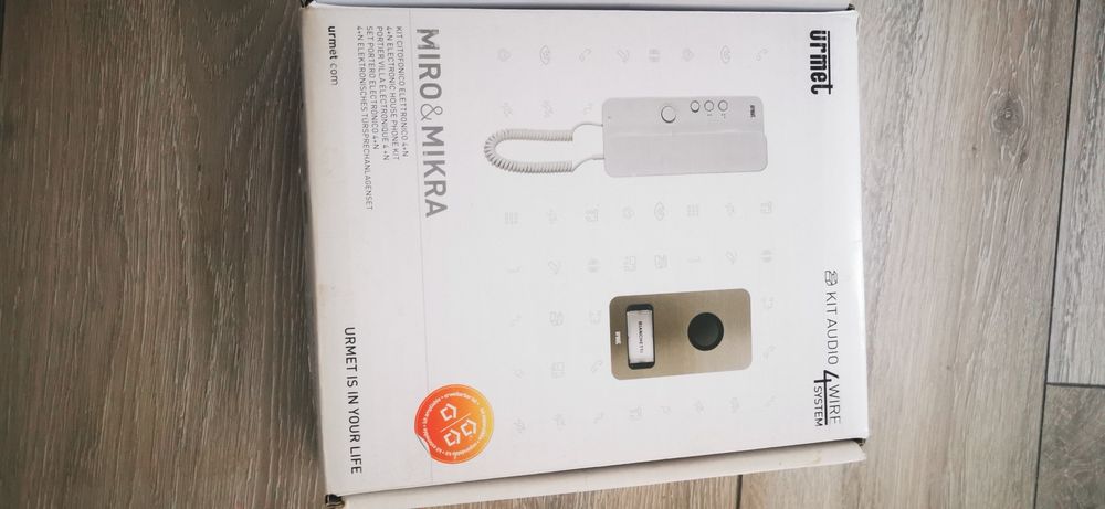 Interfon URMET kit audio 4 wire sistem