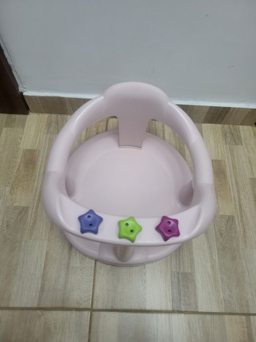 Scaun de baie Thermobaby + masinuta ursulet