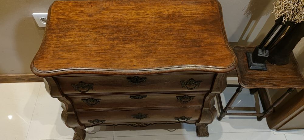 Холандски комод бомбе масив