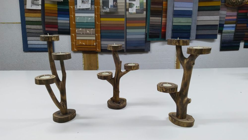 Подсвечники Ручной работы!