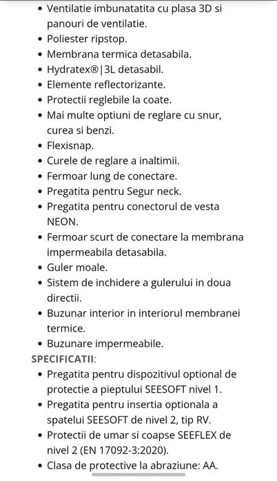 Vând geacă motocicletă/scuter REV'IT! Sand 4 H2O