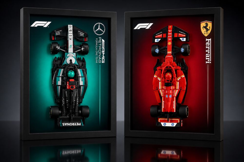 LEGO Formula 1 F1 Рамка за болид | Ferrari McLaren Red Bull Mercedes