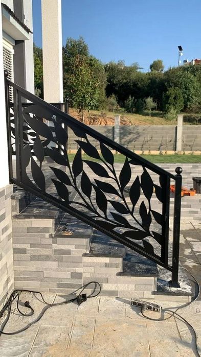 Balcoane din tabla decupata CNC