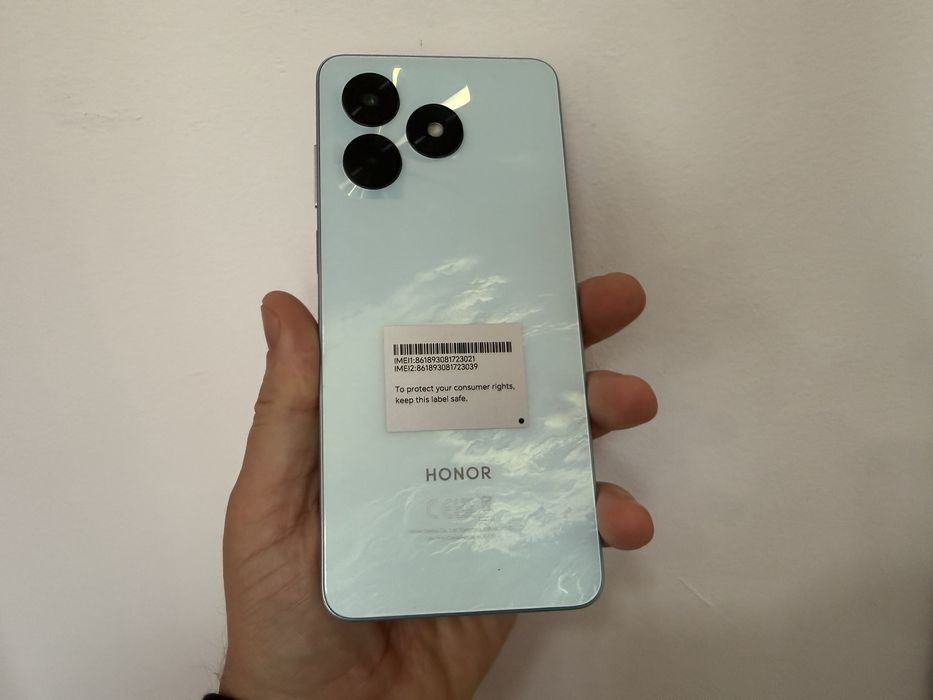 Honor X5c plus, 256 gb, 4 gb ram, Ocean Cyan, dual sim, Nou!