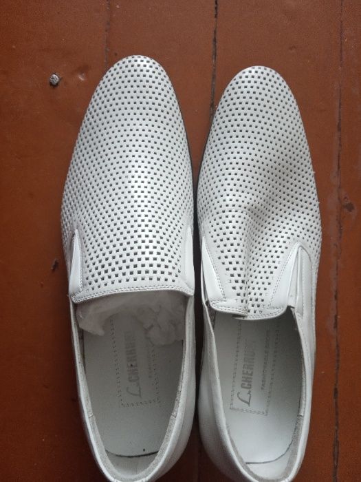 Мужские туфли кожаные