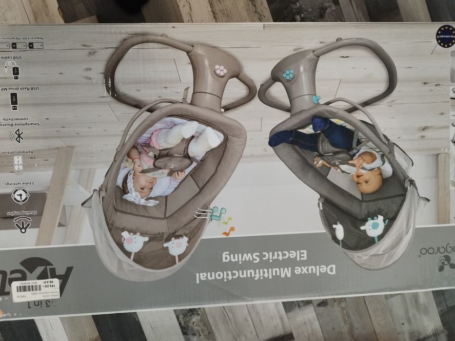 Люлка шезлонг Axel 3 в 1 на cangaroo