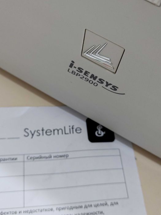 Принтер Canon 2900 черно белый лазерный ксерокс