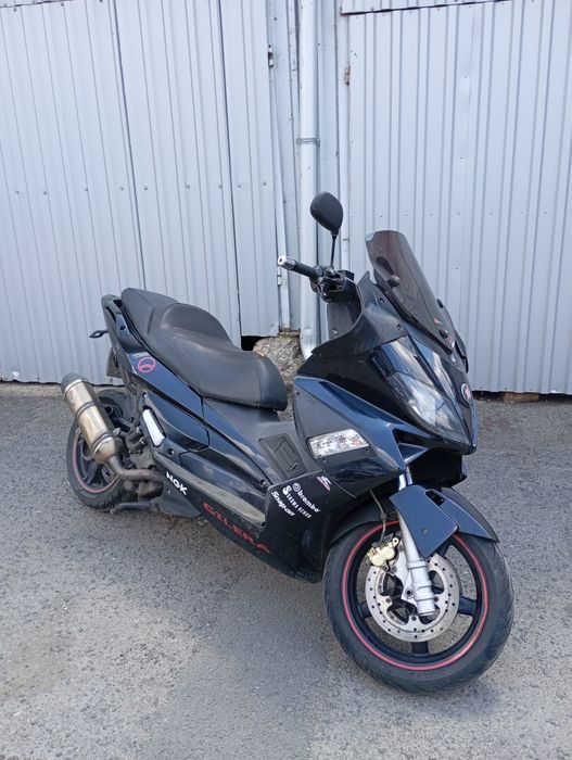 Gilera Nexus 500 cc sunet brutal