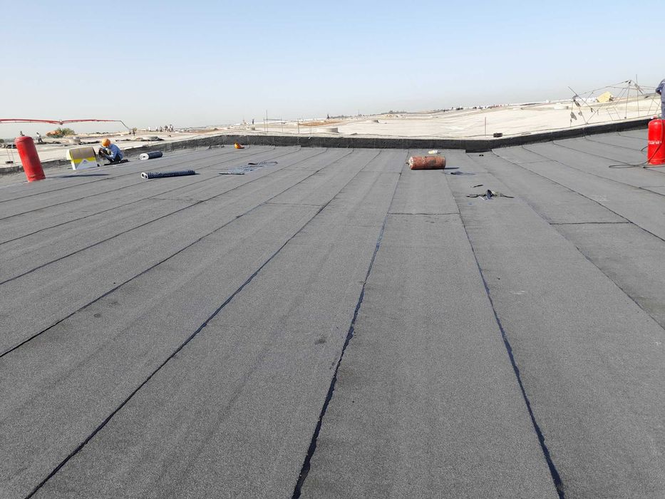 Ремонт Крыши.  Гидроизоляция котлована, фундамента.