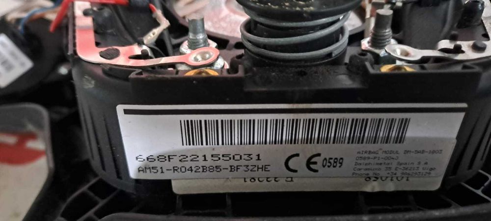 Airbag / Capac volan Ford Focus 3 cu codul: am51-r04b25-bf3zhe