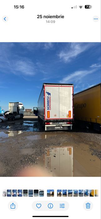 Camion MAN TGX 440 mega+ Semi remorca schmitz various