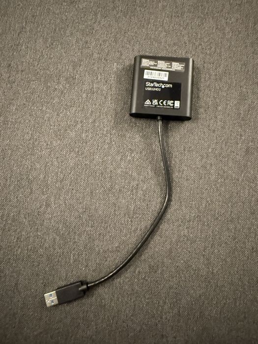 Adaptor StarTech USB 3.0 la Dual HDMI (4K + Full HD)