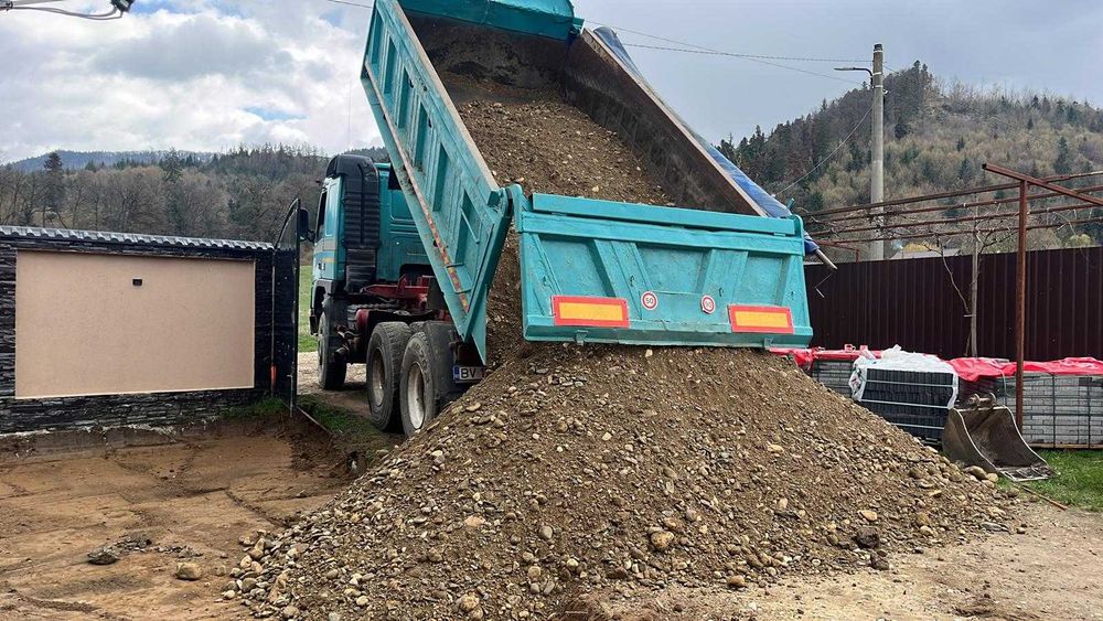 Transport basculabil 3–10 mc | Nisip, piatra, moloz |Servicii  Rapide